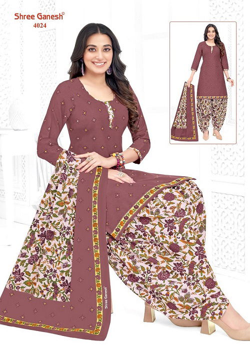 Shree Ganesh Hansika Vol 20 Patiyala Cotton Dress Material
